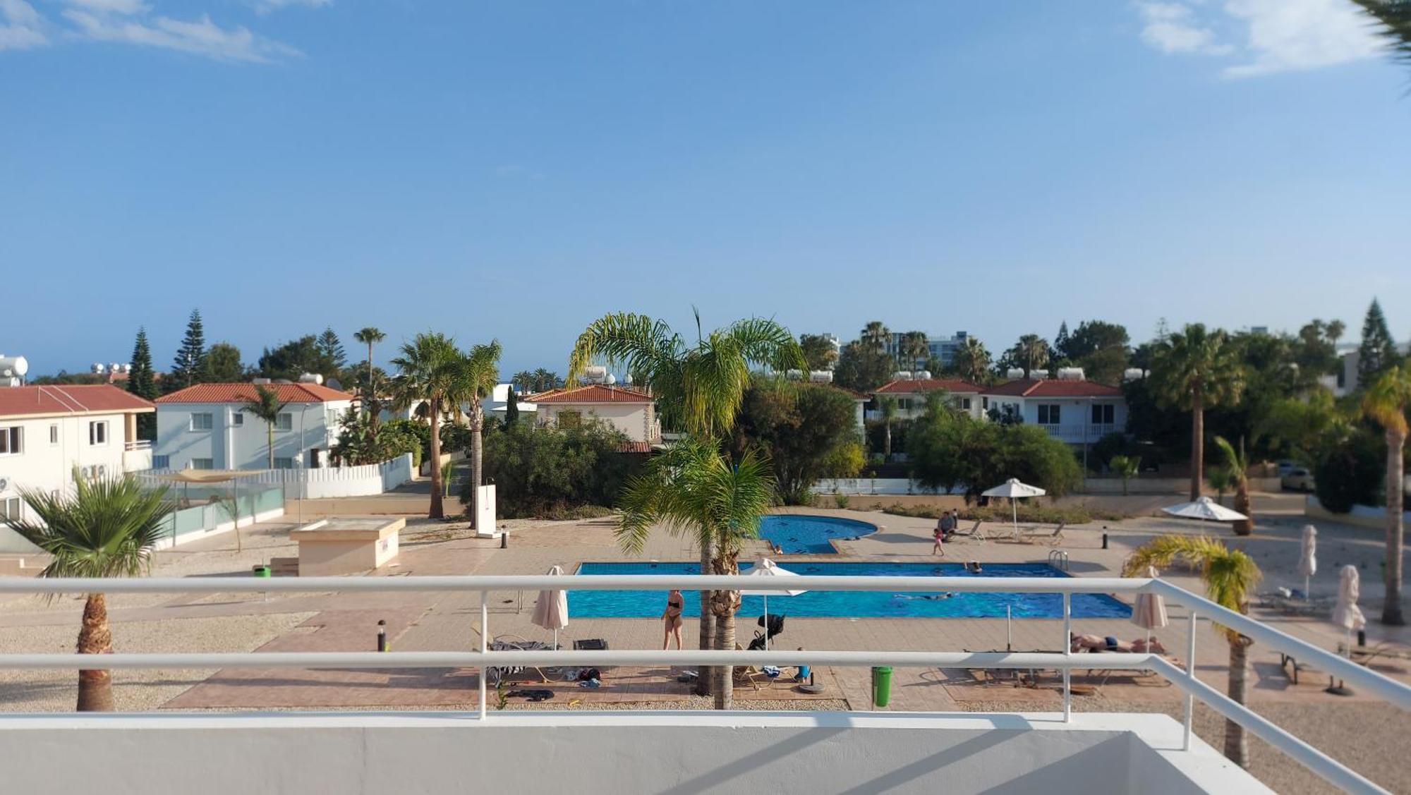 Nissi 3 Pool View 2 Bedroom With Large Veranda Appartement *