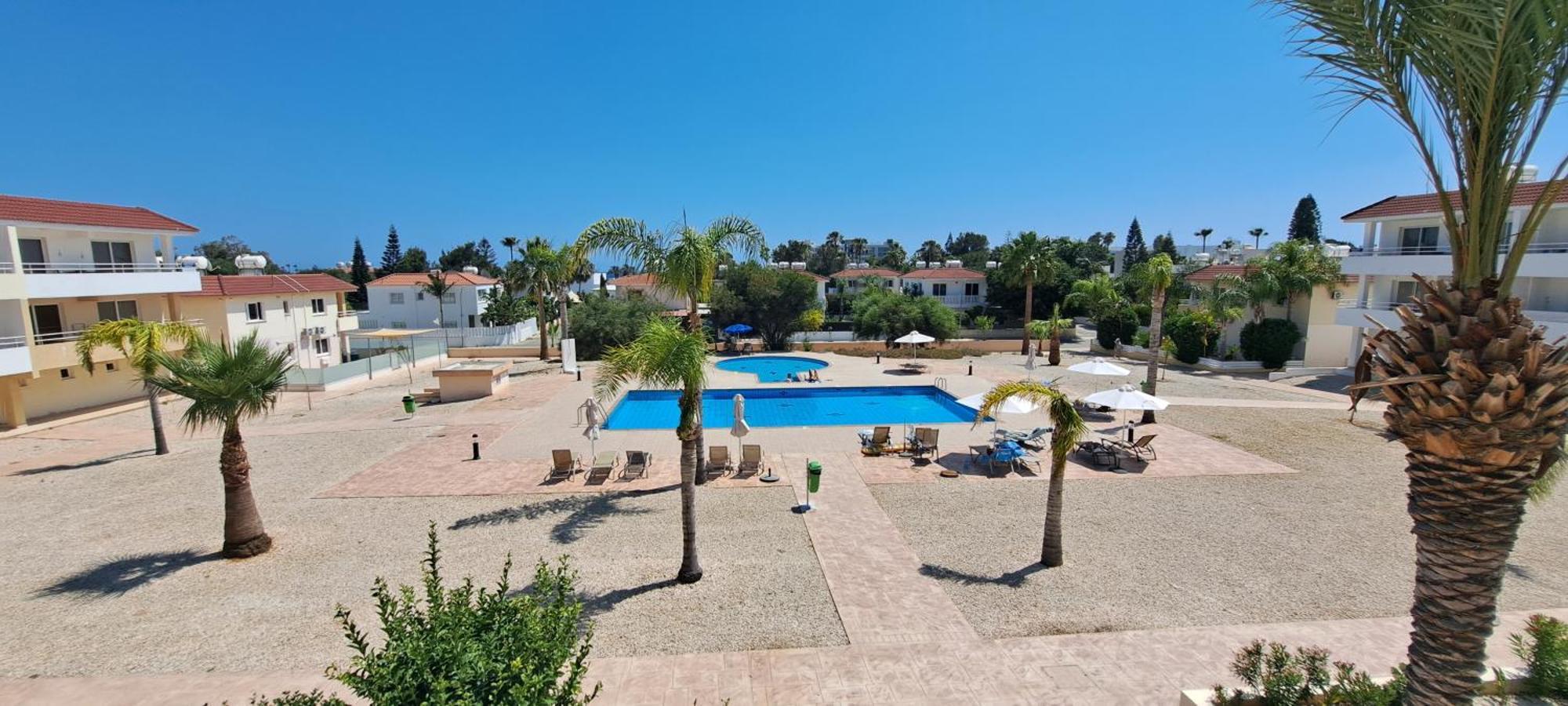 Nissi 3 Pool View 2 Bedroom With Large Veranda Appartement *