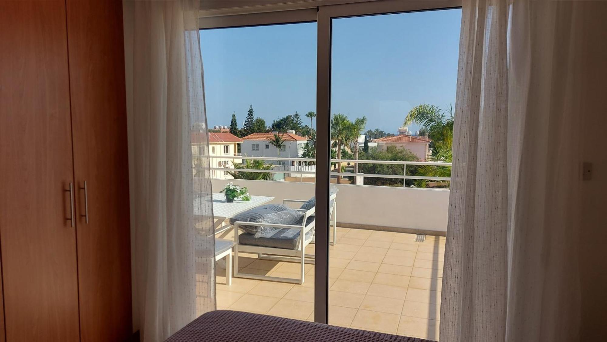 Nissi 3 Pool View 2 Bedroom With Large Veranda Apartment Agia Napa
